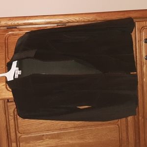 Blackish brown dress barn jacket and pencil skirt size 10